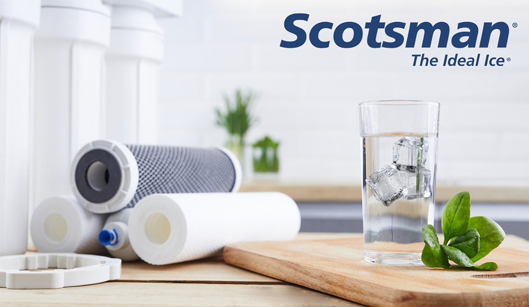 Scotsman Ice is at its best when you improve your water quality with a water filter.